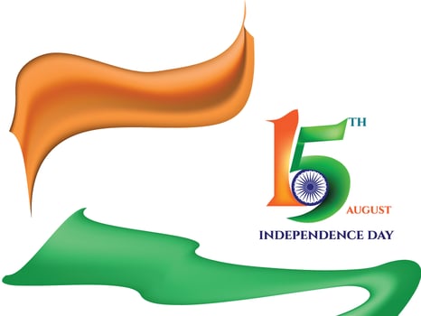 Indian Independence Day vector