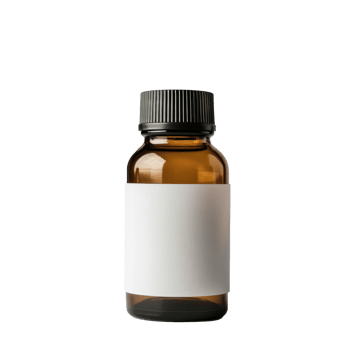 a bottle of essential oil on a transparent background png