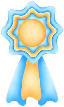 watercolor medal illustration png