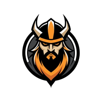 Skull Warrior Spirit Icon vector