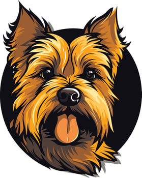 Yorkshire Terrier Portrait vector
