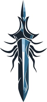 Abstract Illustration of a Sword vector