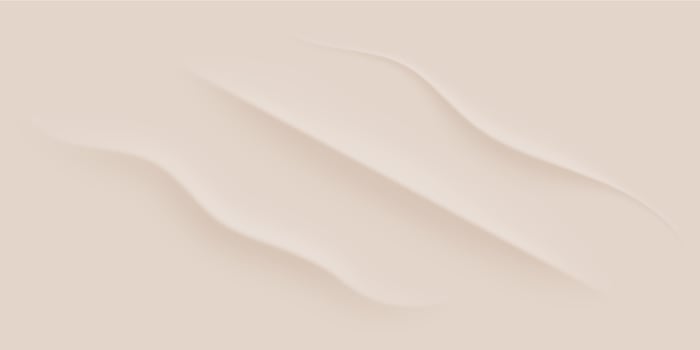 Nude gradient background with waves to create a trendy cover. Beige texture for web design. vector