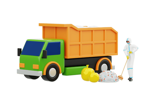 Expired Medicines Collecting and Safe Disposal 3D Illustration. Medicine Recycle 3D Illustration png