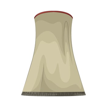 Modern Nuclear Power Facility vector