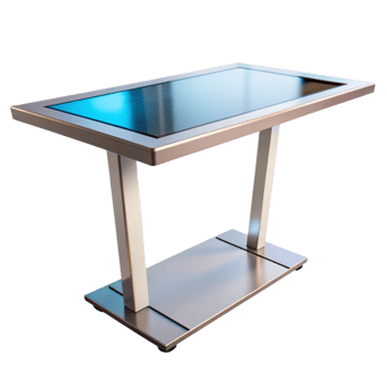 Smart table isolated on transparent background png