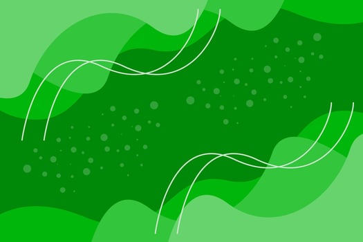 abstract background with green gradient color vector