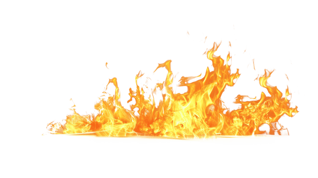 Blue Fire Flame Effect on Transparent Background - Flames Hot Burn Orange Red Glow Spark Flaming Burning Campfire png