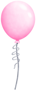 Watercolor Balloon Clipart for Parties and Celebrations png