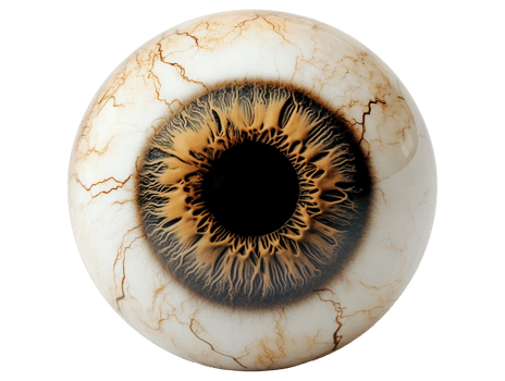Yellow eye iris png