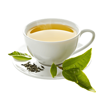 delightful cup of green tea isolated against a transparent background png