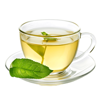 delightful cup of green tea isolated against a transparent background png