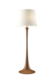 Floor lamp, isolated against a transparent background png
