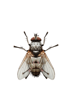 fly isolated against a transparent background png