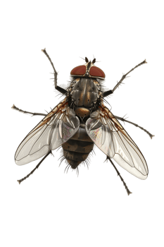 fly isolated against a transparent background png