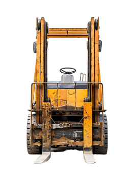 forklift isolated against a transparent background png
