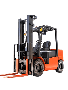 forklift isolated against a transparent background png