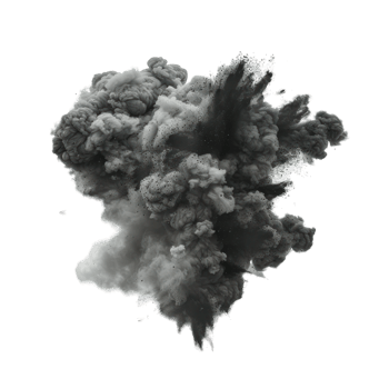 watercolor splash , black brush stock , grunge paint ,isolated on a transparent background. , cutout, or clipping path. png