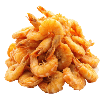 Heap of Fried Shrimps Image png
