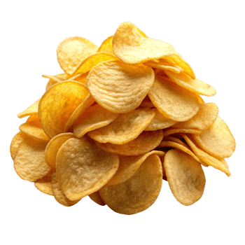 Heap of Potato Chips Clip png