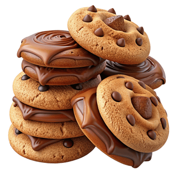 Heap of Cookies and Chocolates Style png