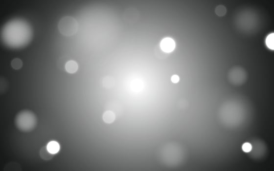 Monochrome Bokeh Background. Elegant Black and White Light Spots, Background decoration vector