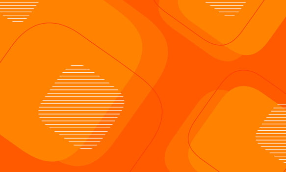 abstract orange square background vector