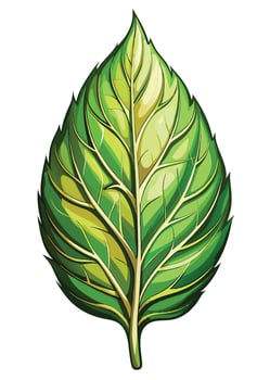 art of Leaf drawing Abstract minimal flat art vector