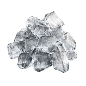 Water Ice Cubes AI-Generative png