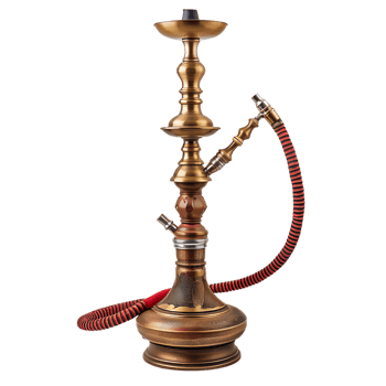 Hookah, isolated against a transparent background png