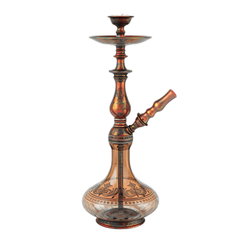 Hookah, isolated against a transparent background png