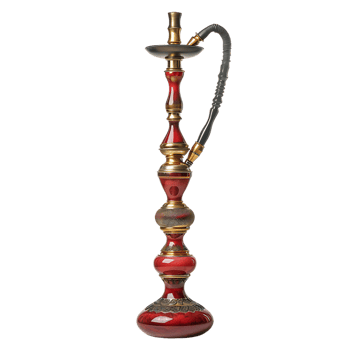 Hookah, isolated against a transparent background png