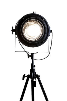 isolated studio spotlight against a transparent background png