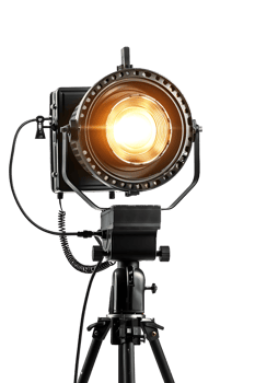 isolated studio spotlight against a transparent background png