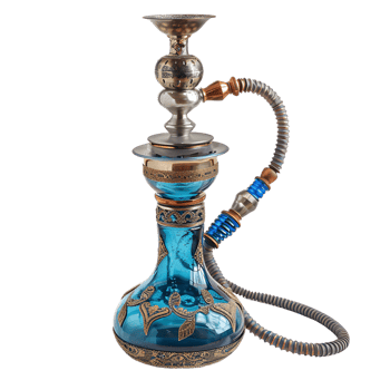 Hookah, isolated against a transparent background png