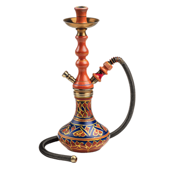 Hookah, isolated against a transparent background png