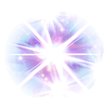 Lens flare star, isolated against a transparent background png