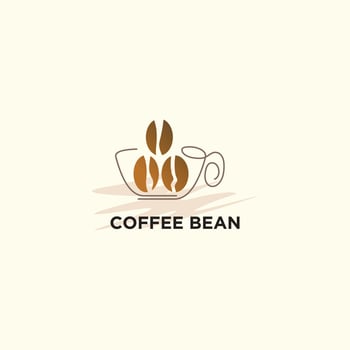 Coffee logo icon design vector