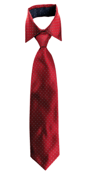 Necktie, isolated against a transparent background png