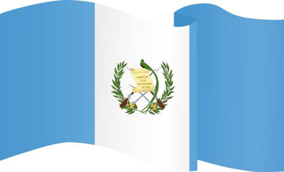 Guatemala flag wave png