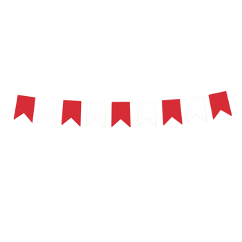 Decorations Flag for Indonesian independence Day png
