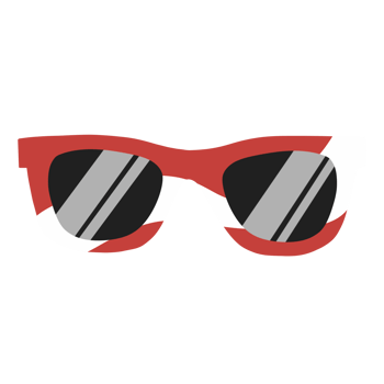 Glasses Indonesian independence Day decorations png