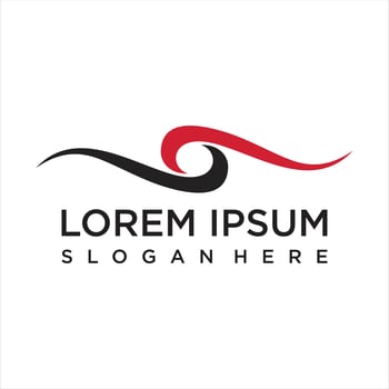 bussines simple company logo modern concept vector