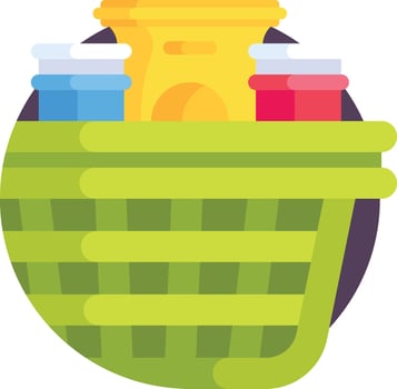 groceries illustration with the extension .eps vector