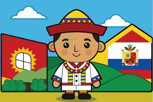Hispanic heritage month vector
