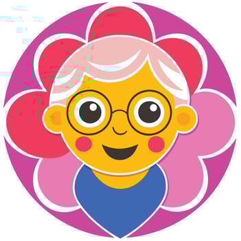 World senior citizen day cartoon vector