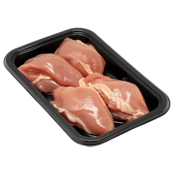 Raw Chicken Fillets isolated on transparent background png