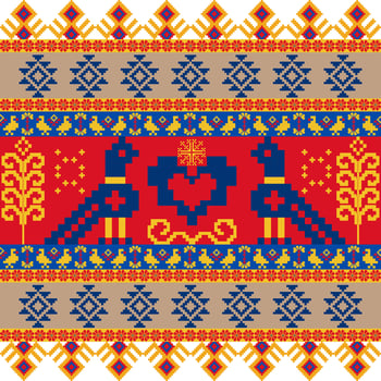 pattern Tribal Navajo and Native american tribal Southwest Aztec ornament for textile and interior decoration vector