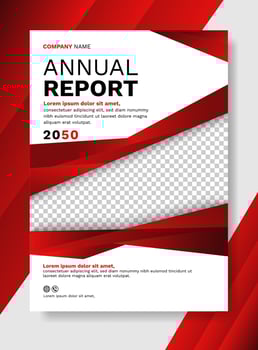 Professional business flyer template vector