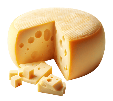 Cheese ball slice transparent background png